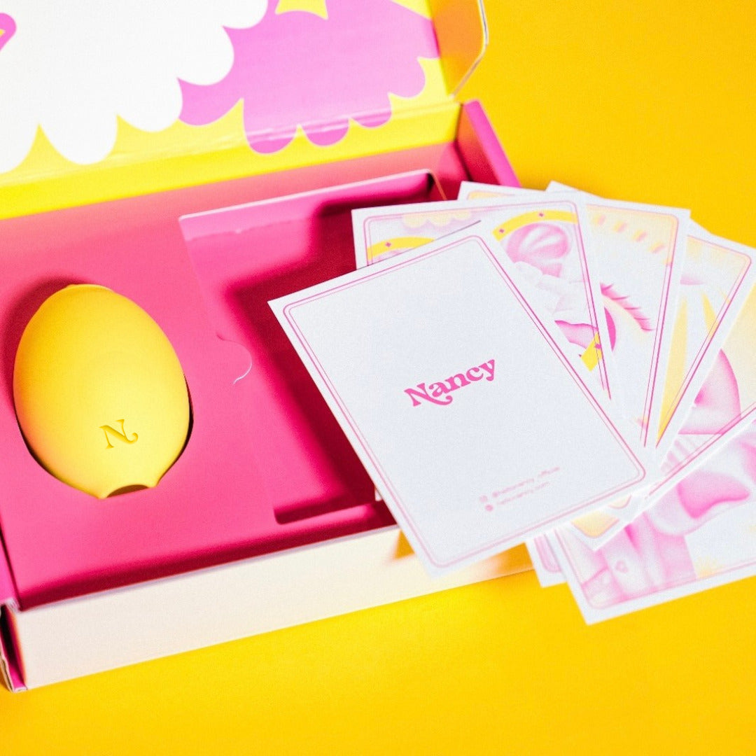 Lemon vibrator cu geantă de transport